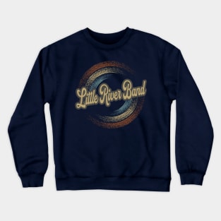 Little River Band Circular Fade Crewneck Sweatshirt